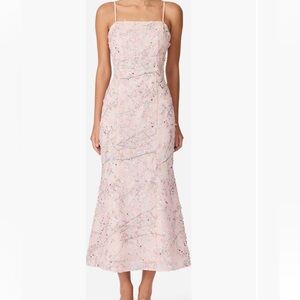 Elliatt REGINA Gown Floral Sequin Sleeveless Trumpet Silhouette